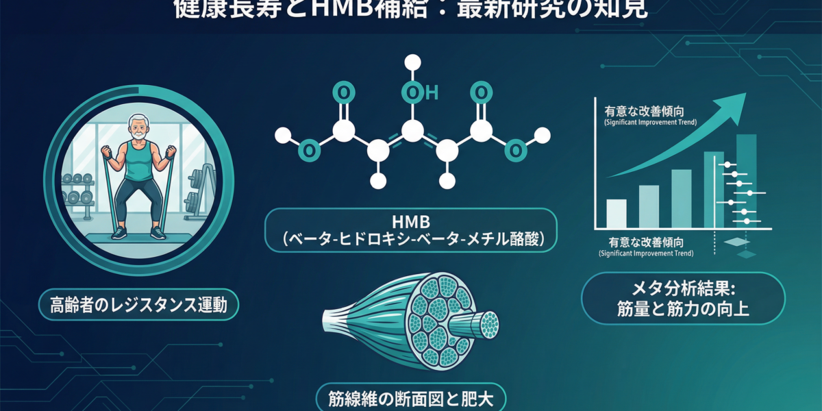 HMBサプリメントとレジスタンストレーニングの科学的エビデンス